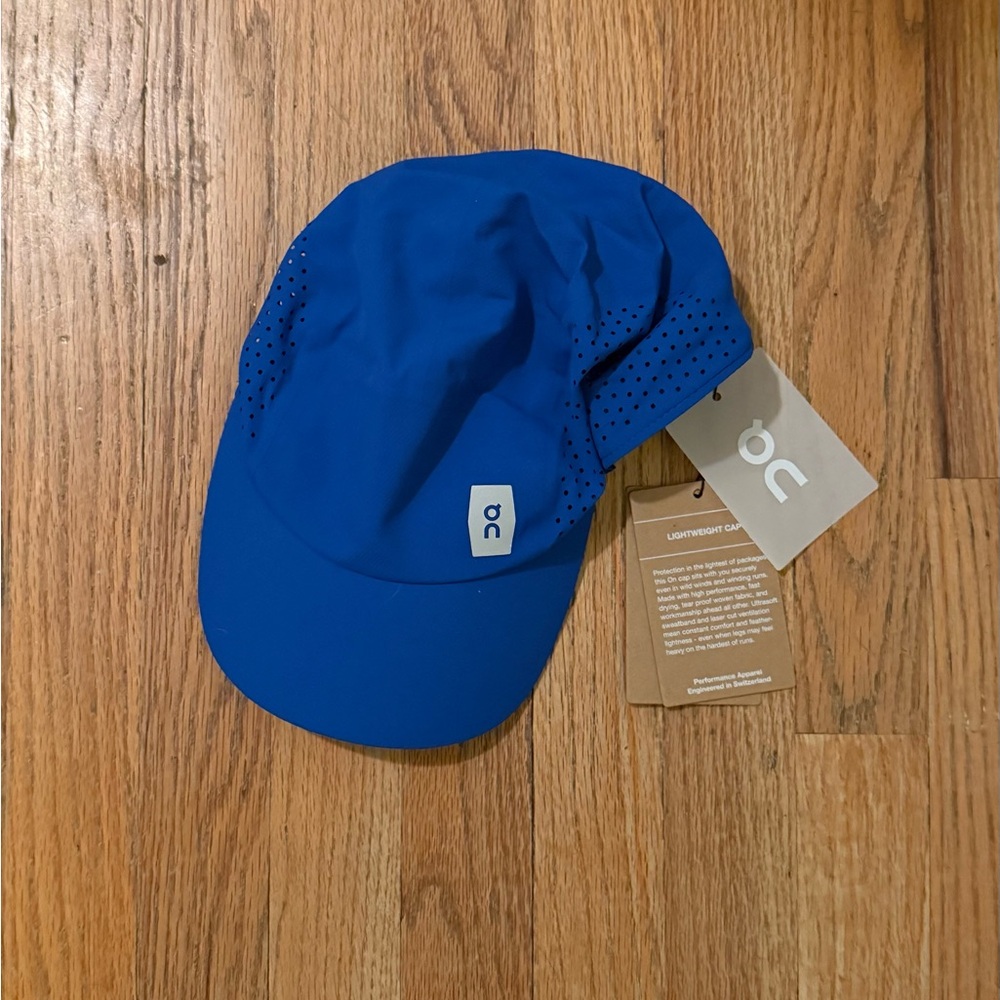 On Running Vibrant Blue Athletic Cap
